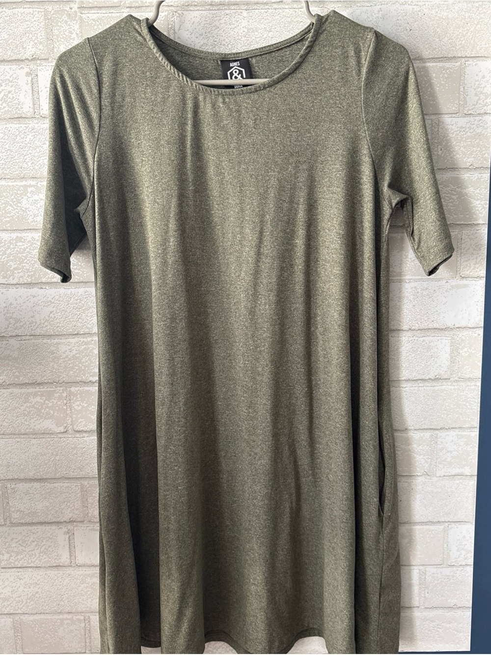 Agnes & Dora  Short Sleeve Shift Dress XS woman’s